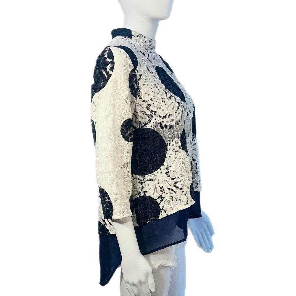 HD in Paris Lace Overlay Top